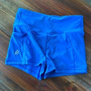 PTula Spandex shorts - blue - medium